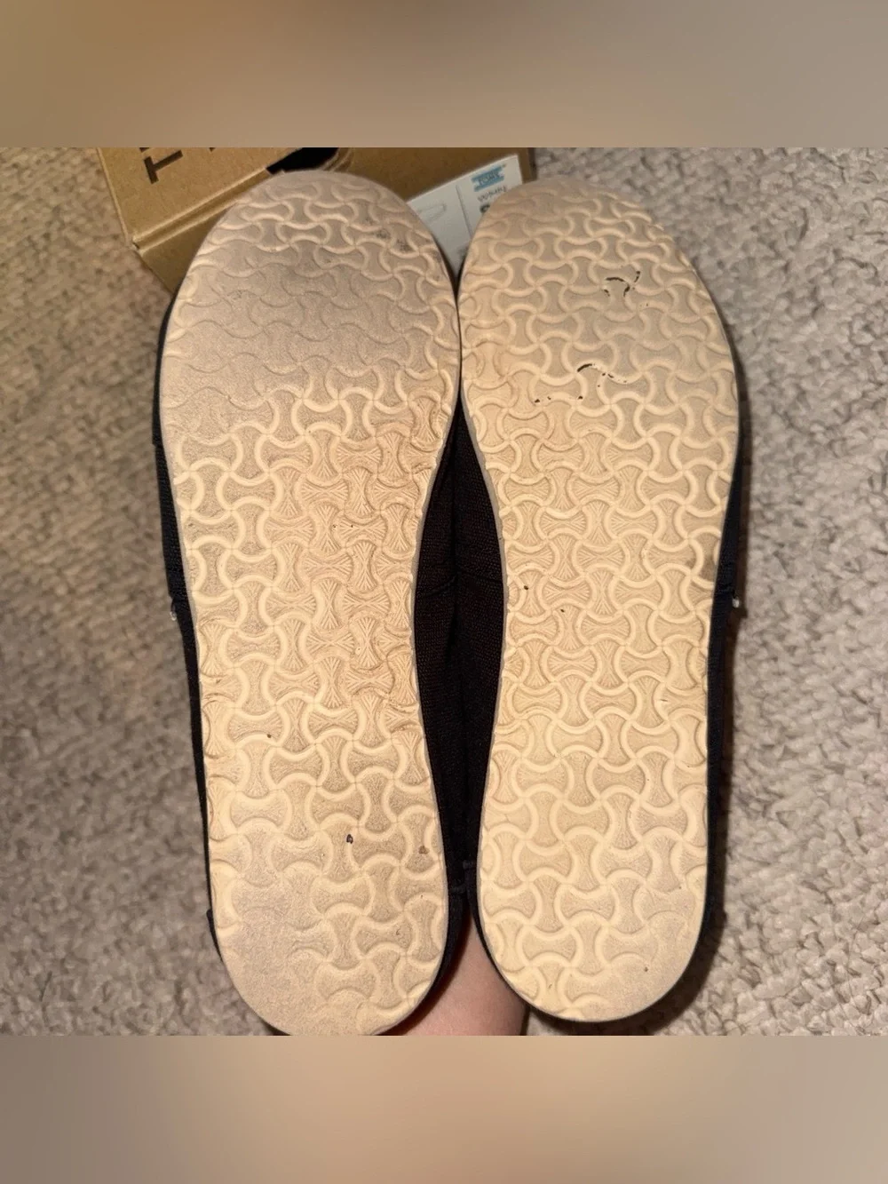 TOMS Classic Slip-On Women's Shoes in Black